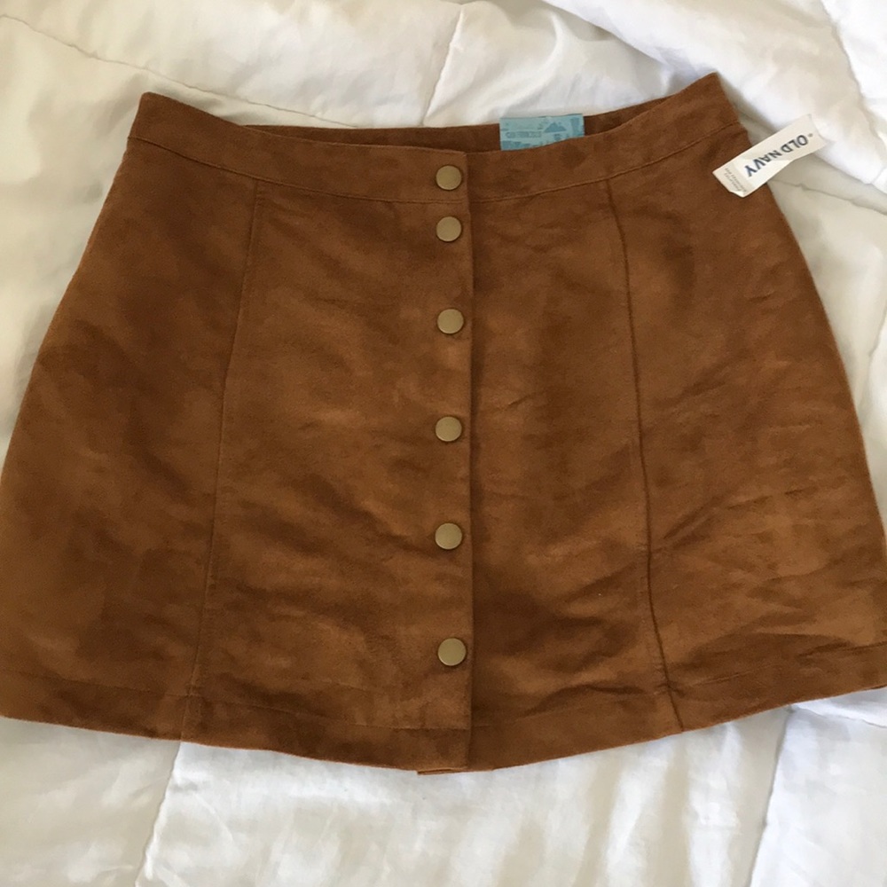 New Faux Suede skirt